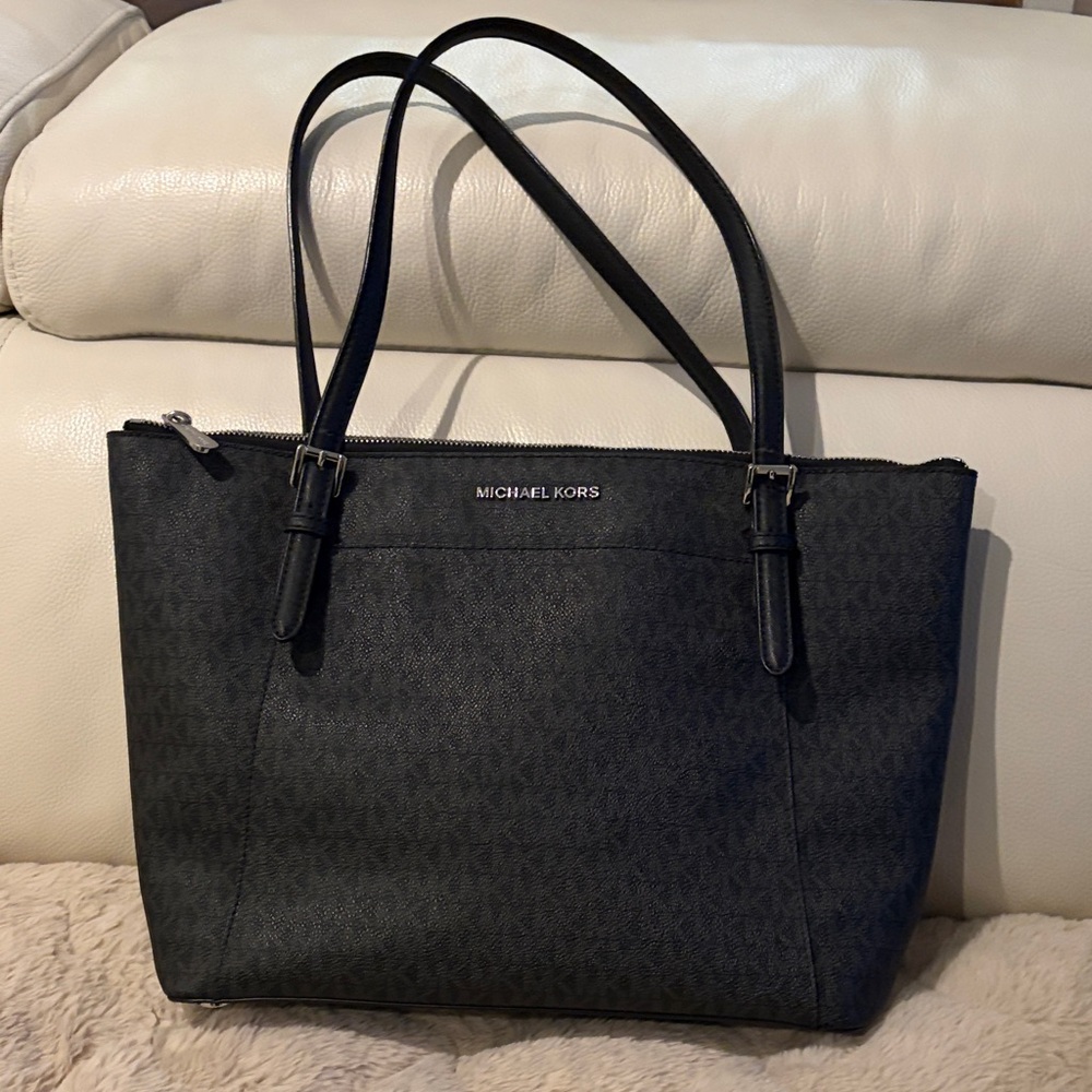 Michael Kors Dark Gray Tote Bag